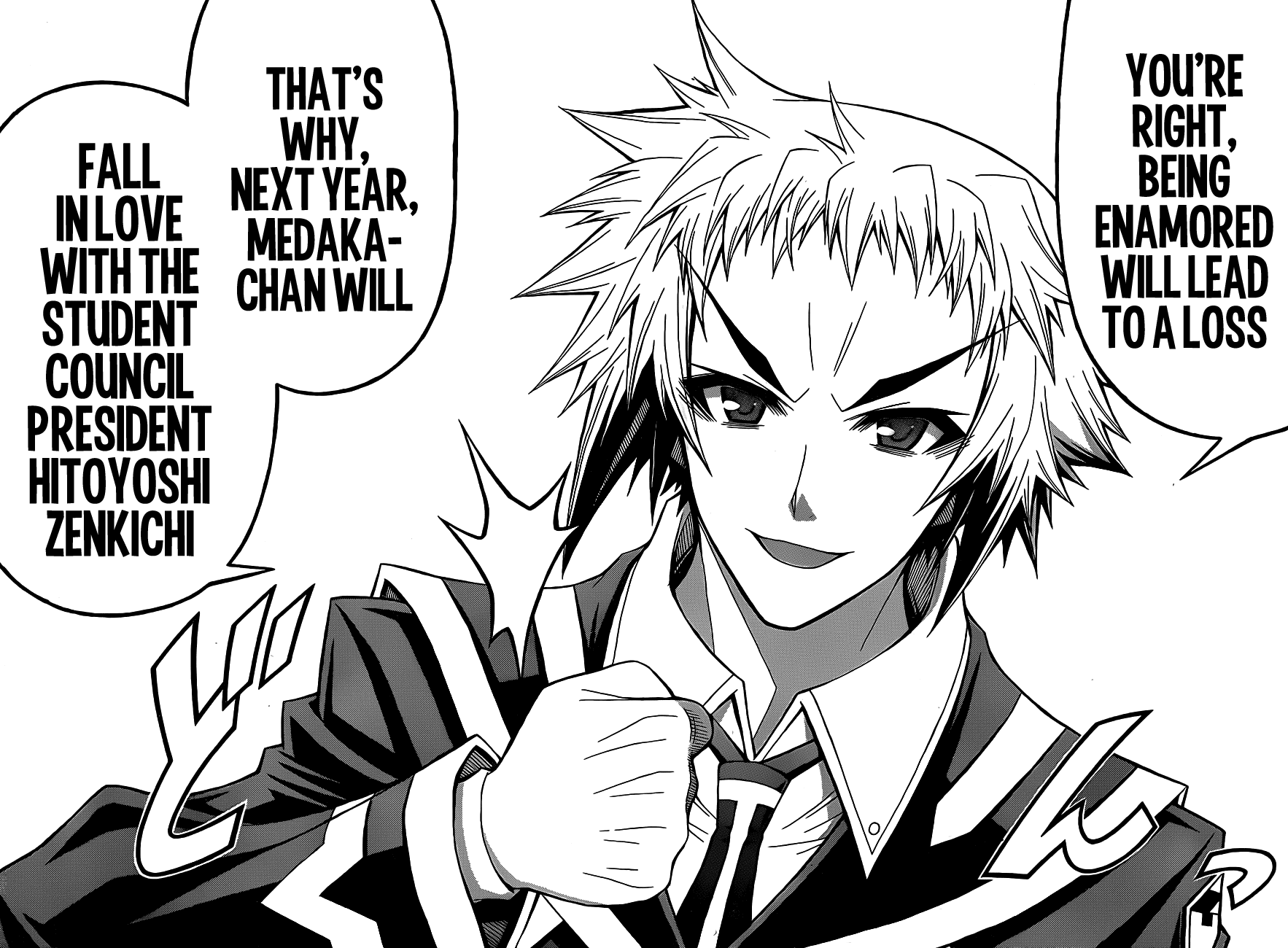 Medaka Box Chapter 127 page 16 - Chapter 127 : The 127th Suggestion - That's Why, Next Year, Medaka-chan Will