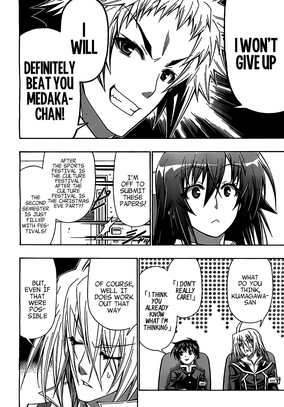 Medaka Box Chapter 127 page 8 - Chapter 127 : The 127th Suggestion - That's Why, Next Year, Medaka-chan Will