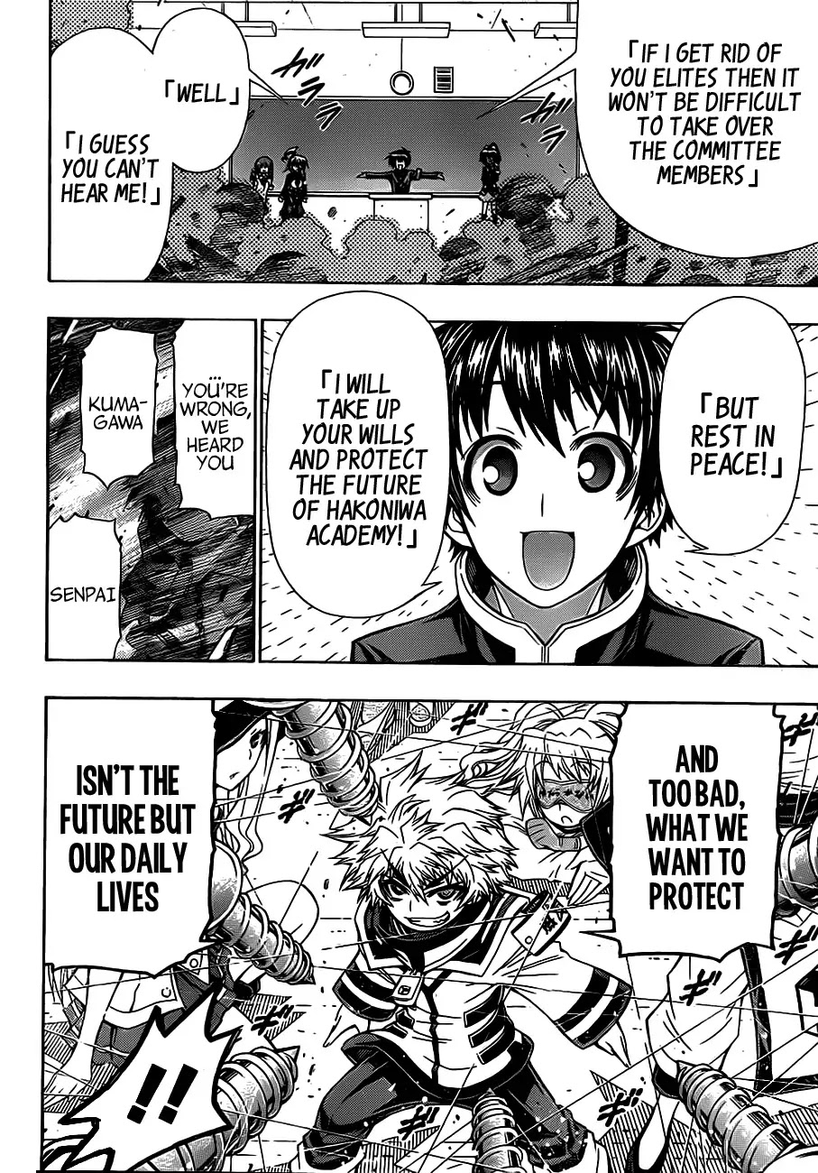 Medaka Box Chapter 128 page 17 - Chapter 128 : Unlike Justic But Not Always