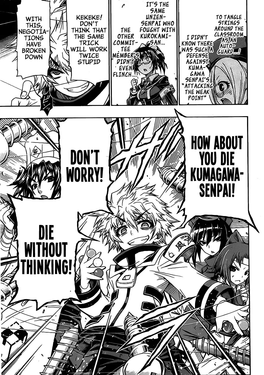 Medaka Box Chapter 128 page 18 - Chapter 128 : Unlike Justic But Not Always