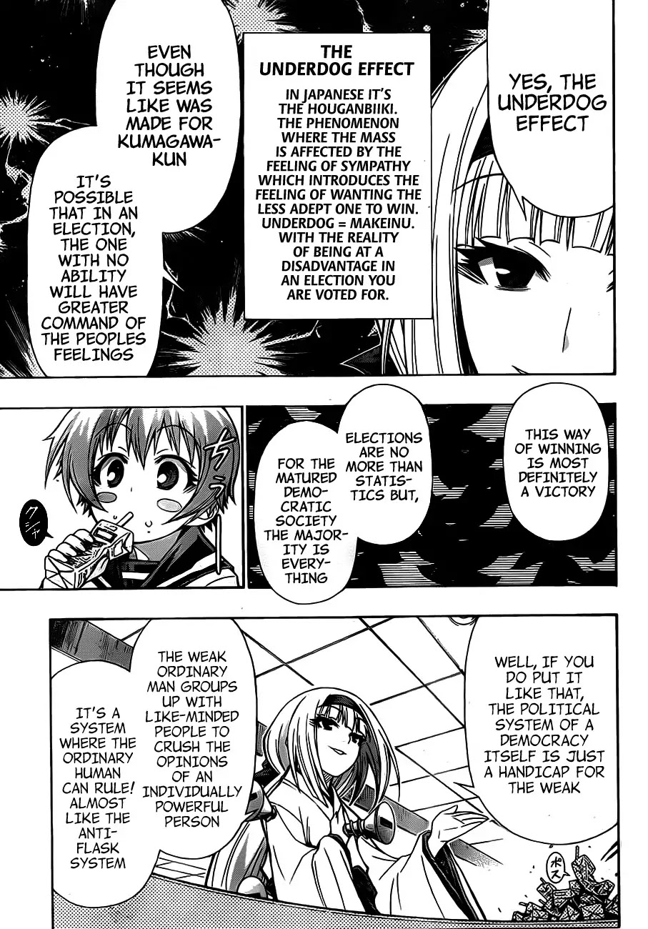 Medaka Box Chapter 128 page 5 - Chapter 128 : Unlike Justic But Not Always