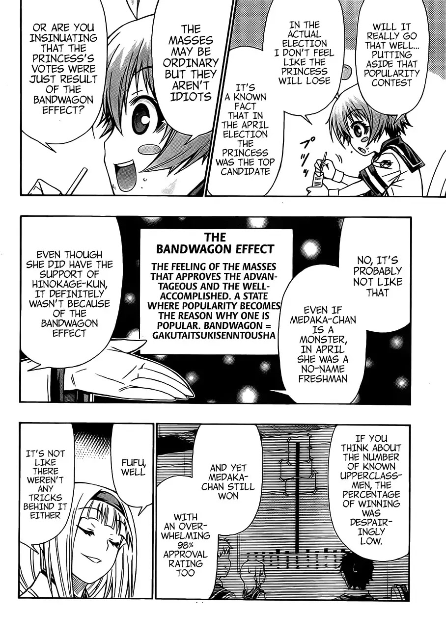 Medaka Box Chapter 128 page 6 - Chapter 128 : Unlike Justic But Not Always
