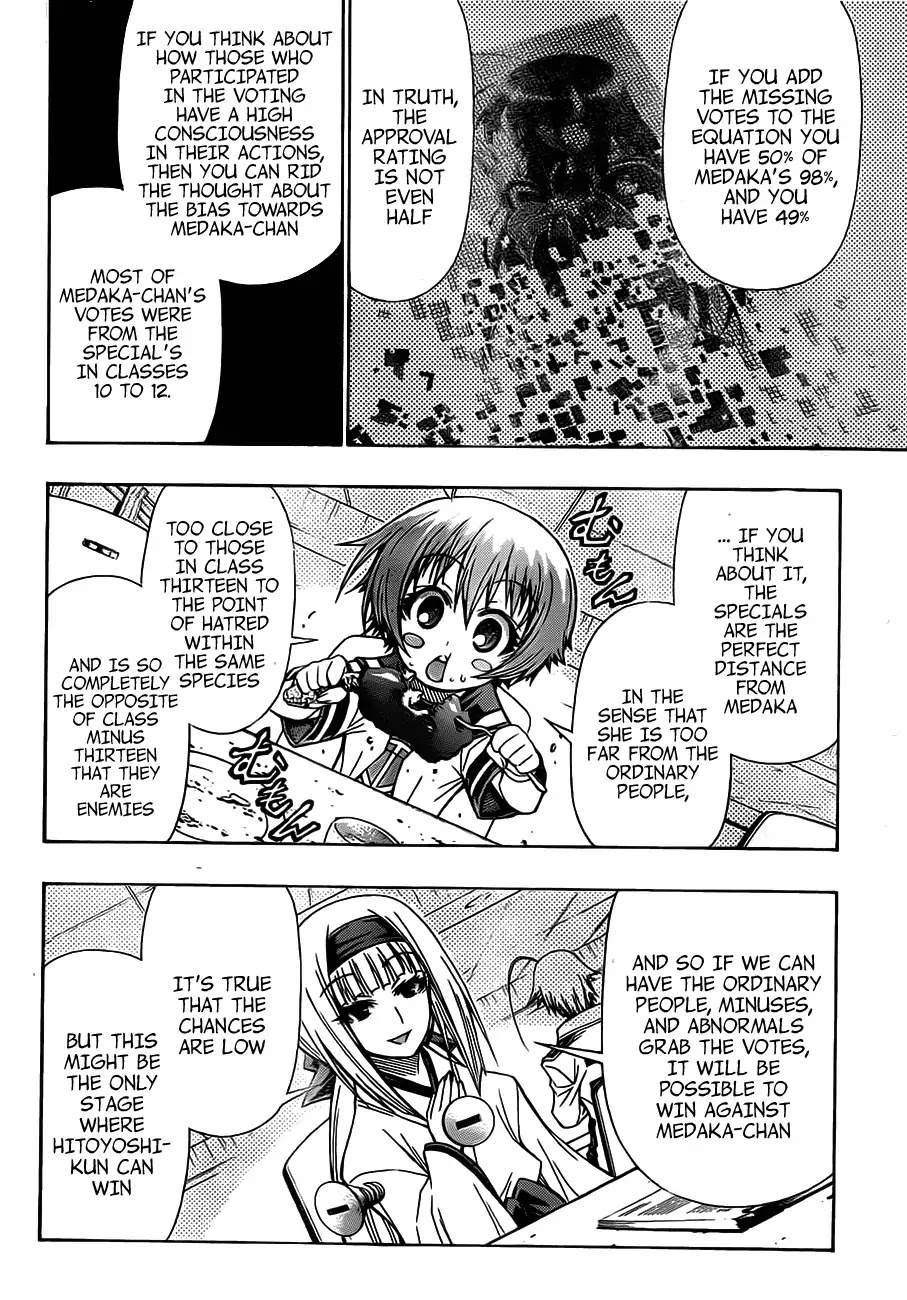 Medaka Box Chapter 128 page 8 - Chapter 128 : Unlike Justic But Not Always