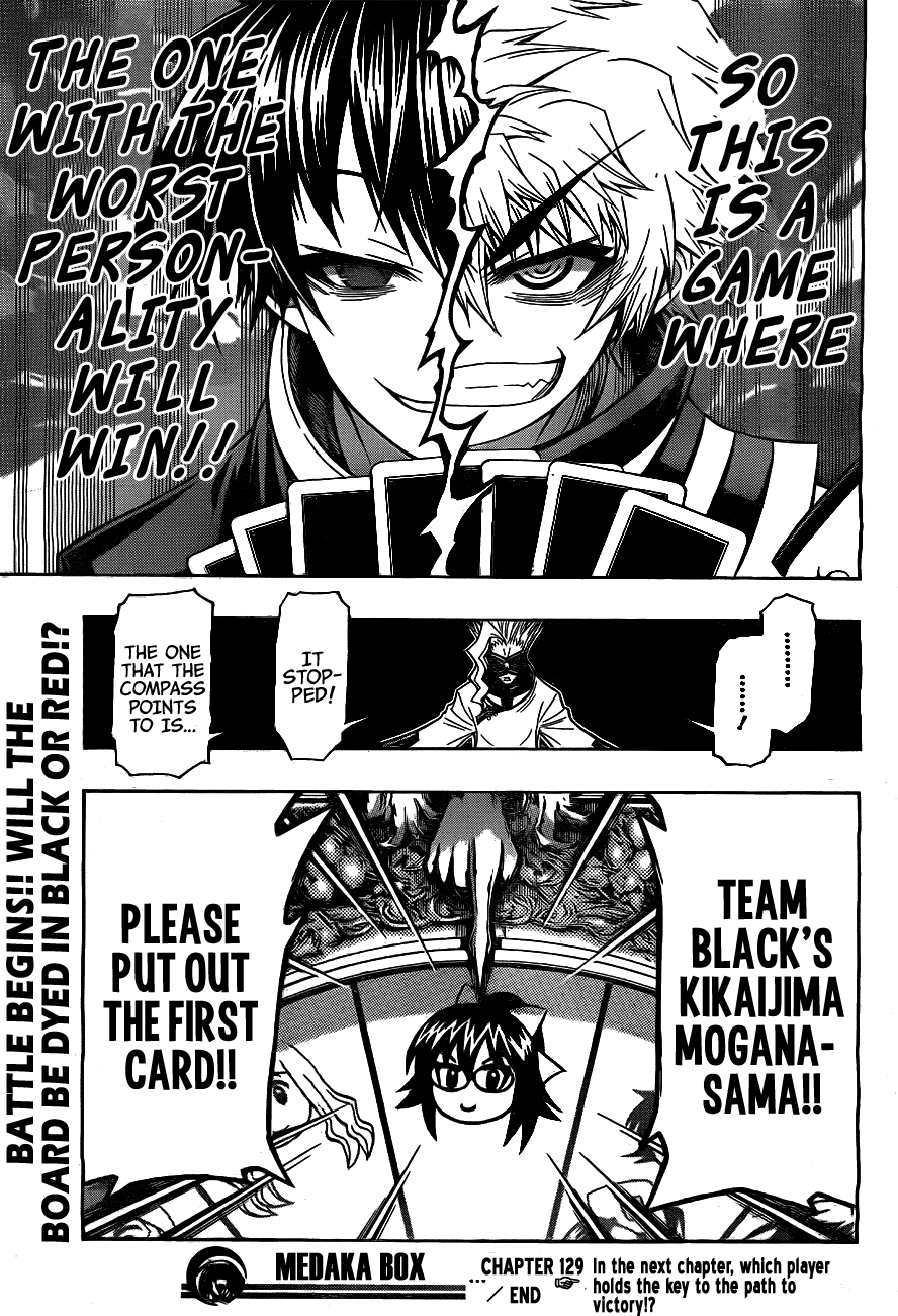 Medaka Box Chapter 129 page 21 - Chapter 129 : The 129th Suggestion - For That Reason This Game Is Most Definitely...