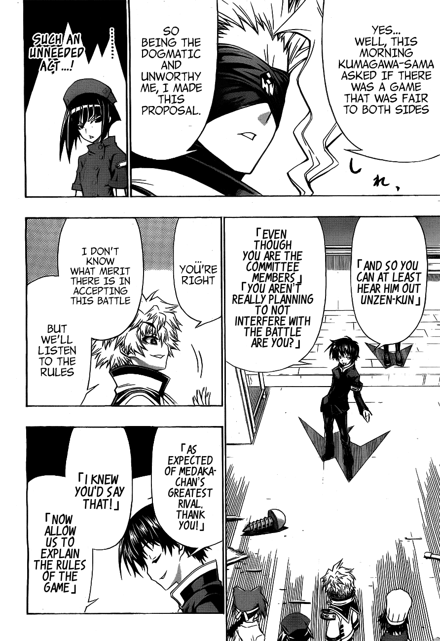 Medaka Box Chapter 129 page 4 - Chapter 129 : The 129th Suggestion - For That Reason This Game Is Most Definitely...