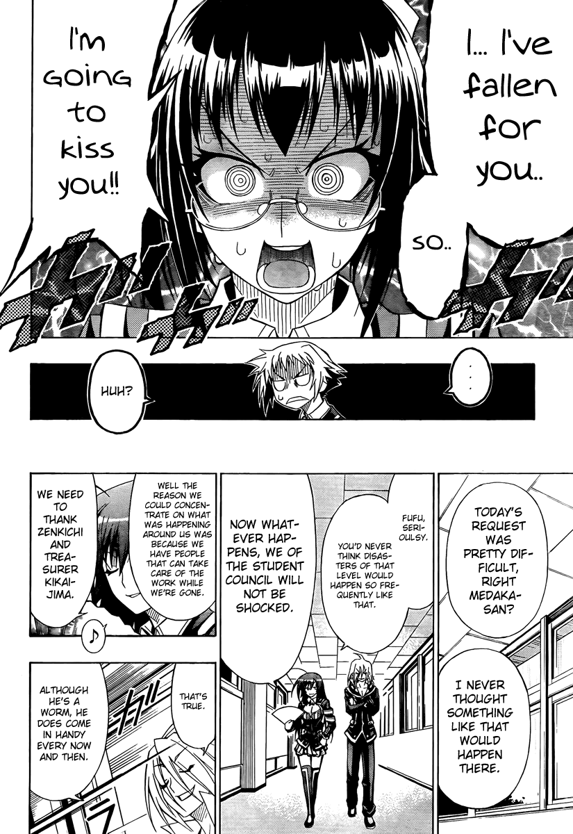 Medaka Box Chapter 13 page 18 - Chapter 13 : The 13th Suggestion - Do You Do This With Everyone?