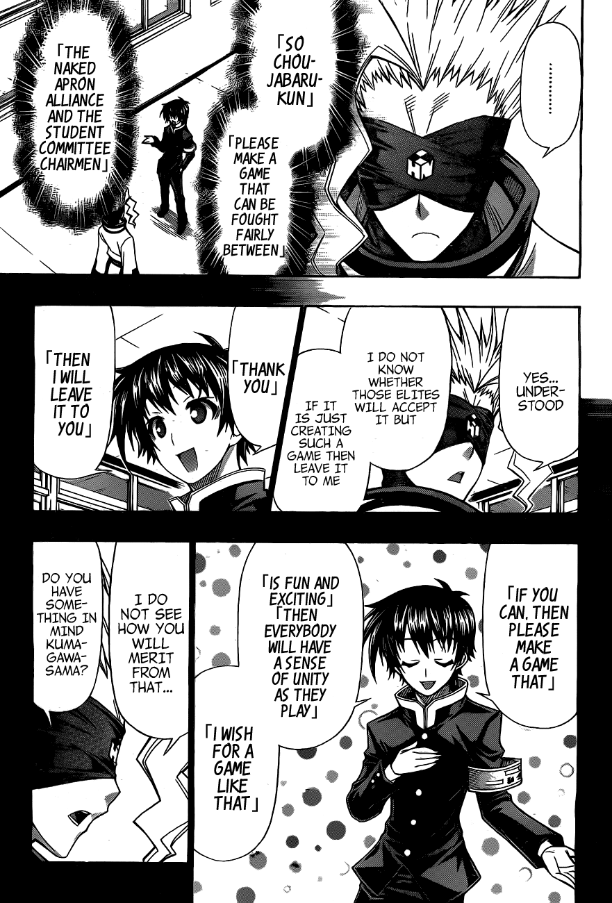 Medaka Box Chapter 130 page 13 - Chapter 130 : The 130th Suggestion - I Want Them to Have Fun