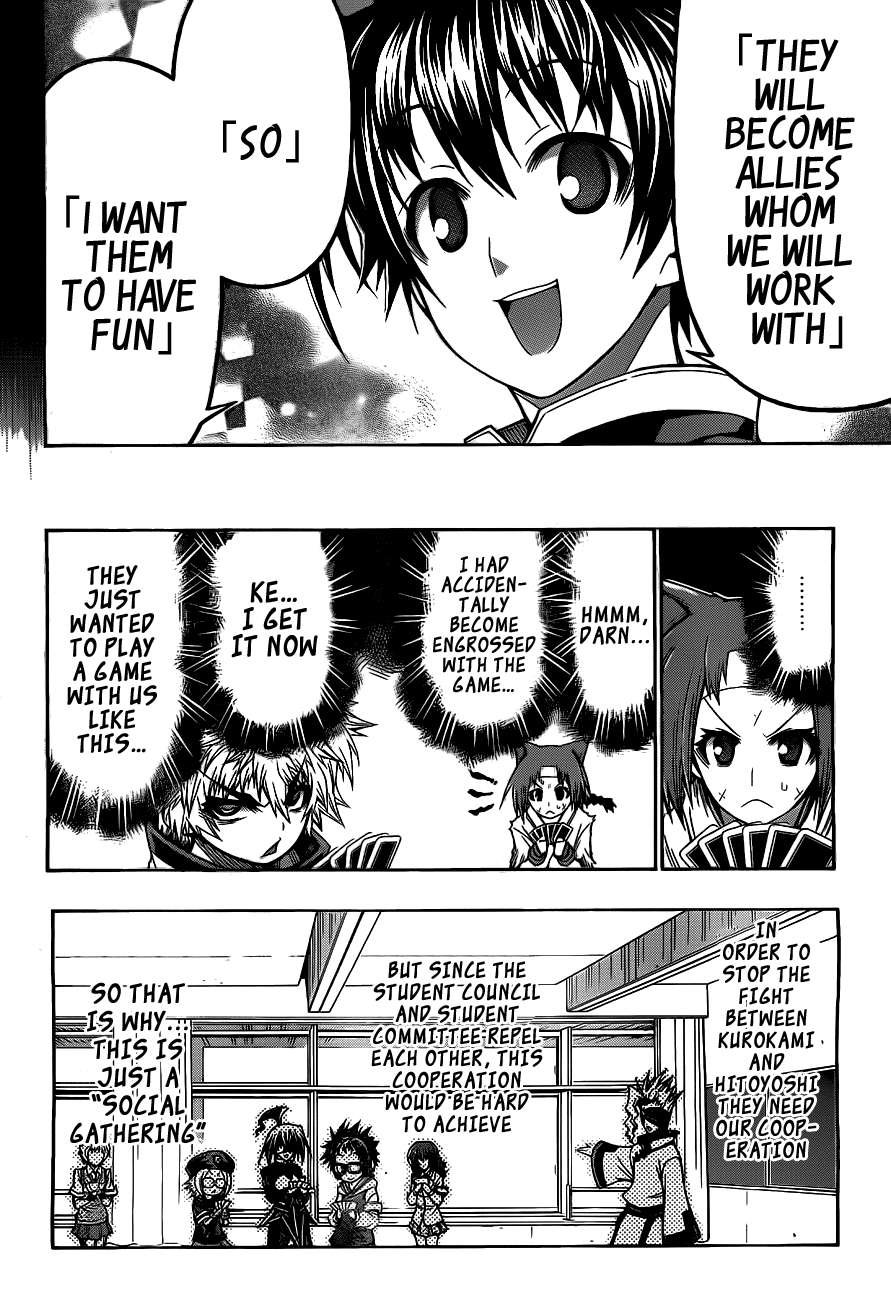 Medaka Box Chapter 130 page 14 - Chapter 130 : The 130th Suggestion - I Want Them to Have Fun