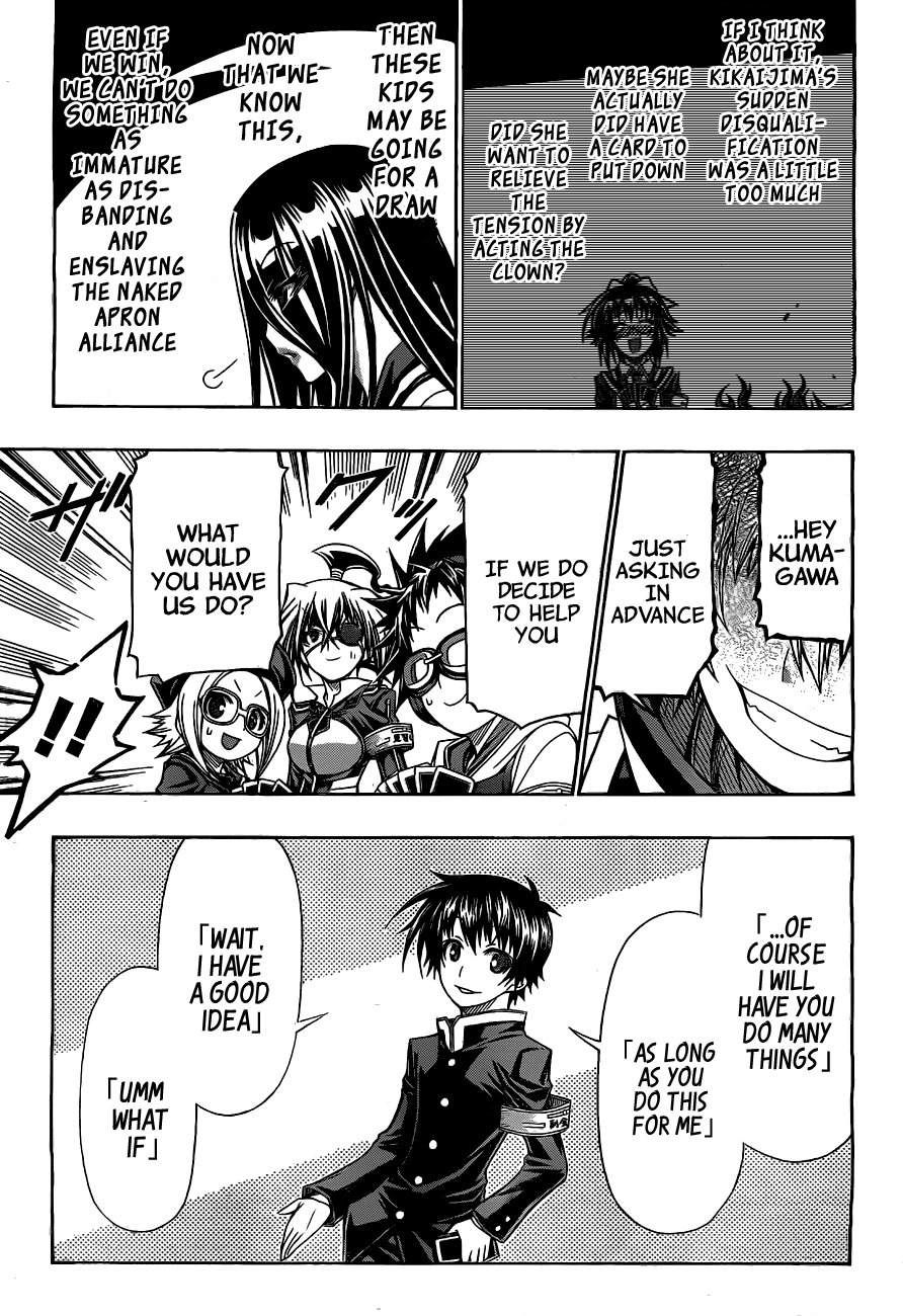 Medaka Box Chapter 130 page 15 - Chapter 130 : The 130th Suggestion - I Want Them to Have Fun