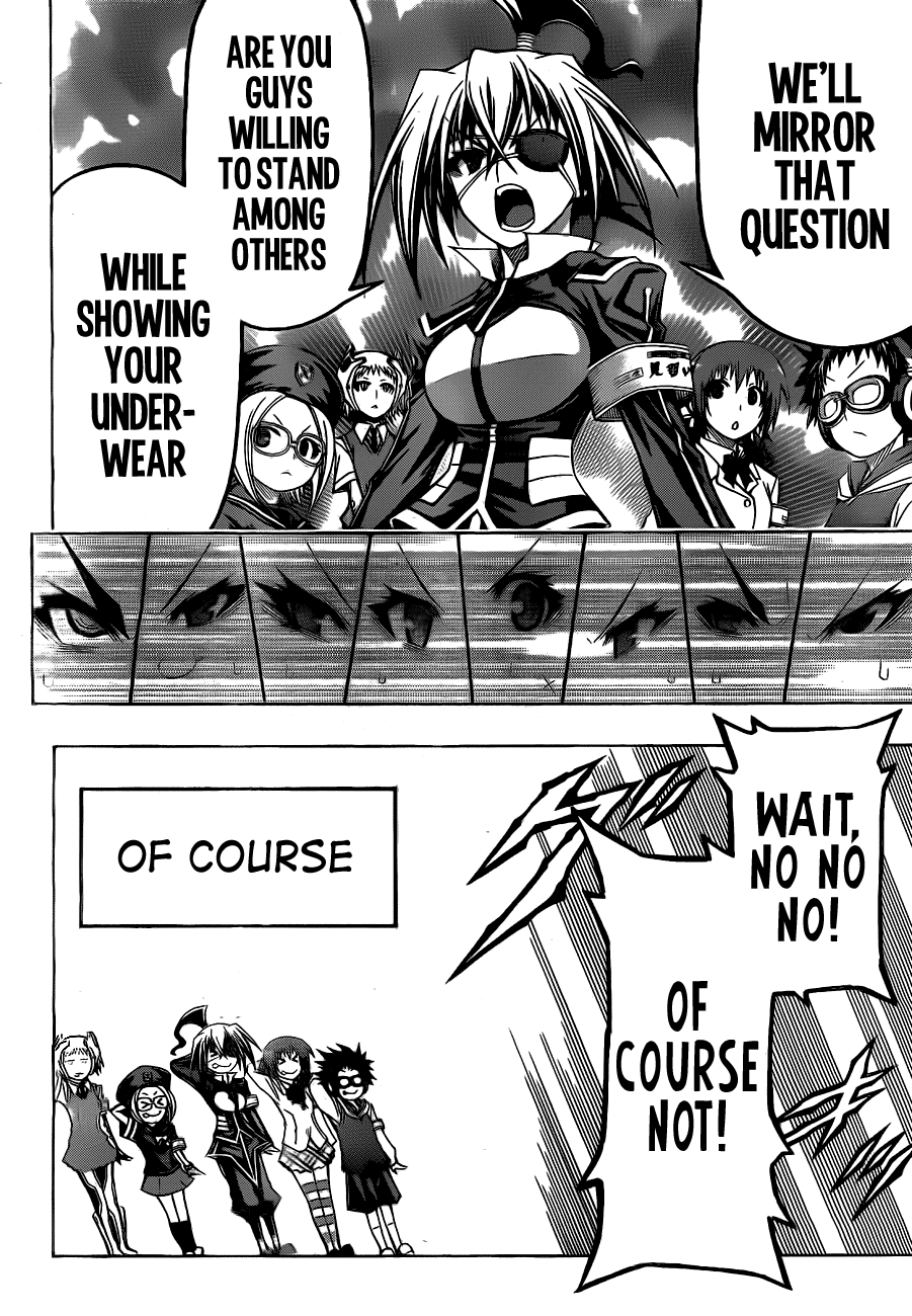 Medaka Box Chapter 130 page 19 - Chapter 130 : The 130th Suggestion - I Want Them to Have Fun