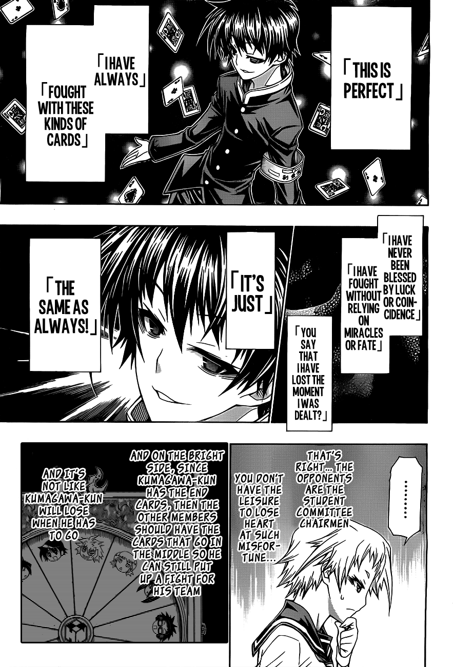 Medaka Box Chapter 130 page 7 - Chapter 130 : The 130th Suggestion - I Want Them to Have Fun