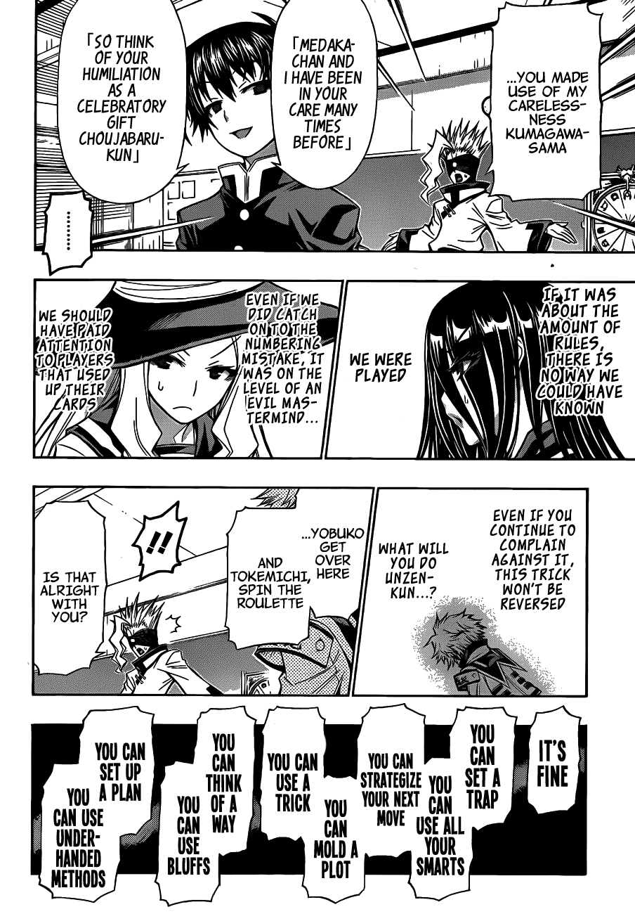 Medaka Box Chapter 131 page 18 - Chapter 131 : The 131st Suggestion - You Can Set a Trap