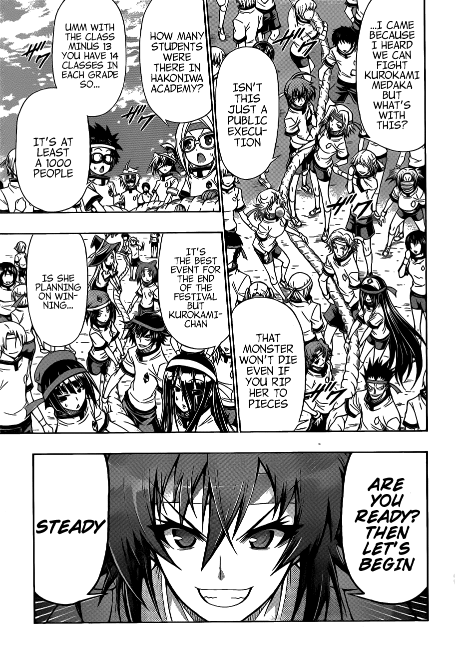 Medaka Box Chapter 132 page 13 - Chapter 132 : The 132nd Suggestion - This is the Spring Time of Youth