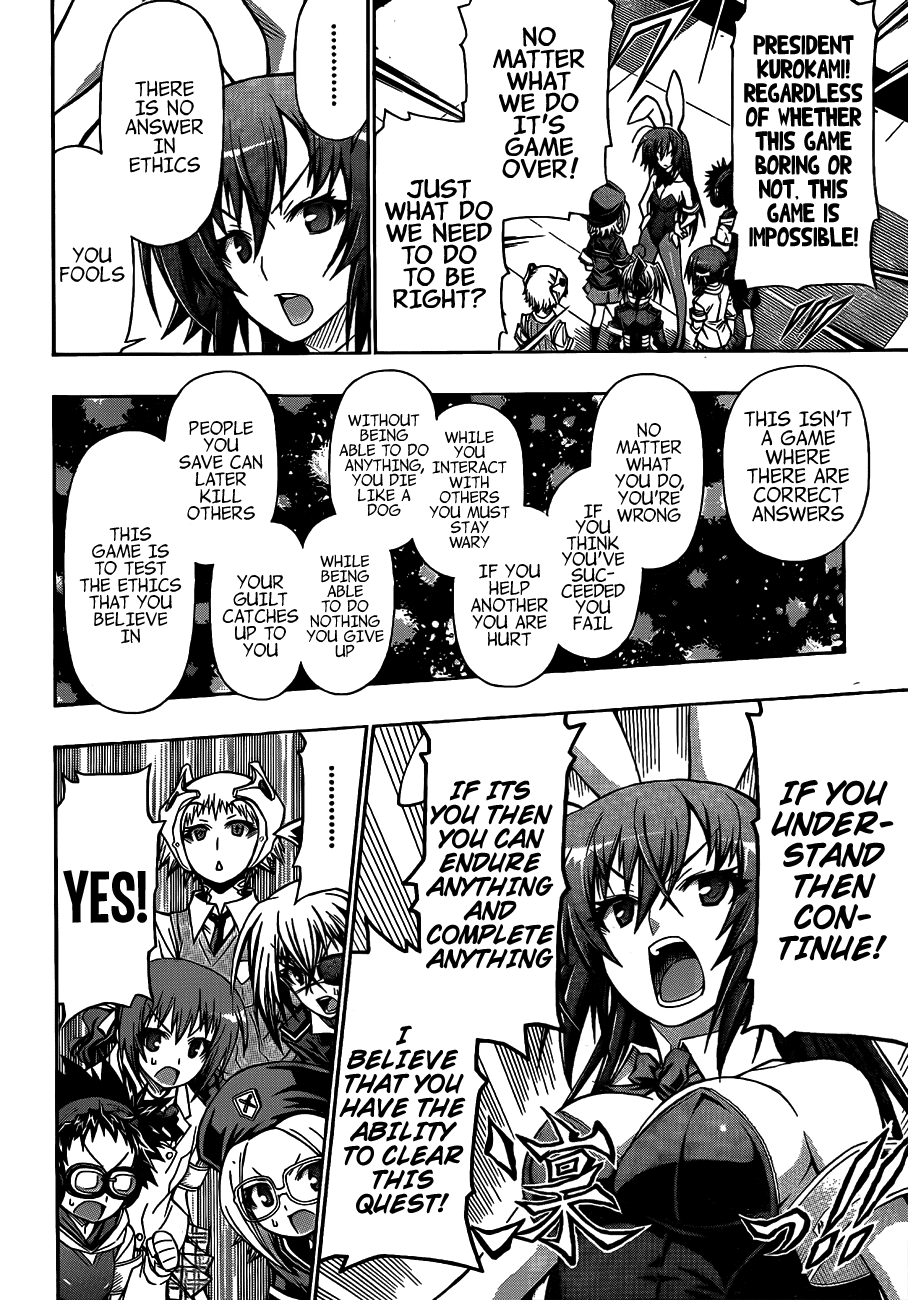Medaka Box Chapter 133 page 10 - Chapter 133 : The 133rd Suggestion - You Are No One But Yourself