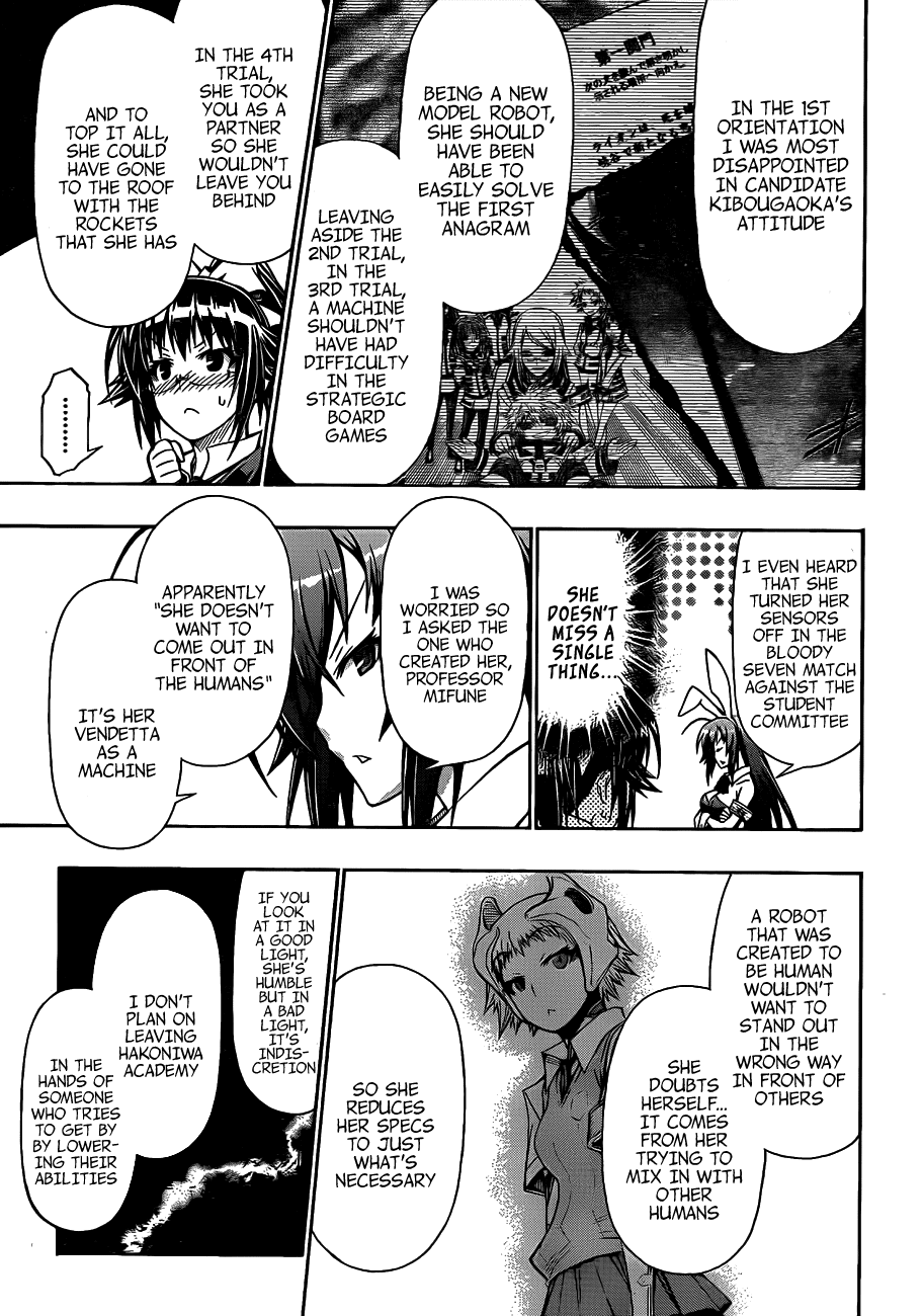Medaka Box Chapter 133 page 15 - Chapter 133 : The 133rd Suggestion - You Are No One But Yourself