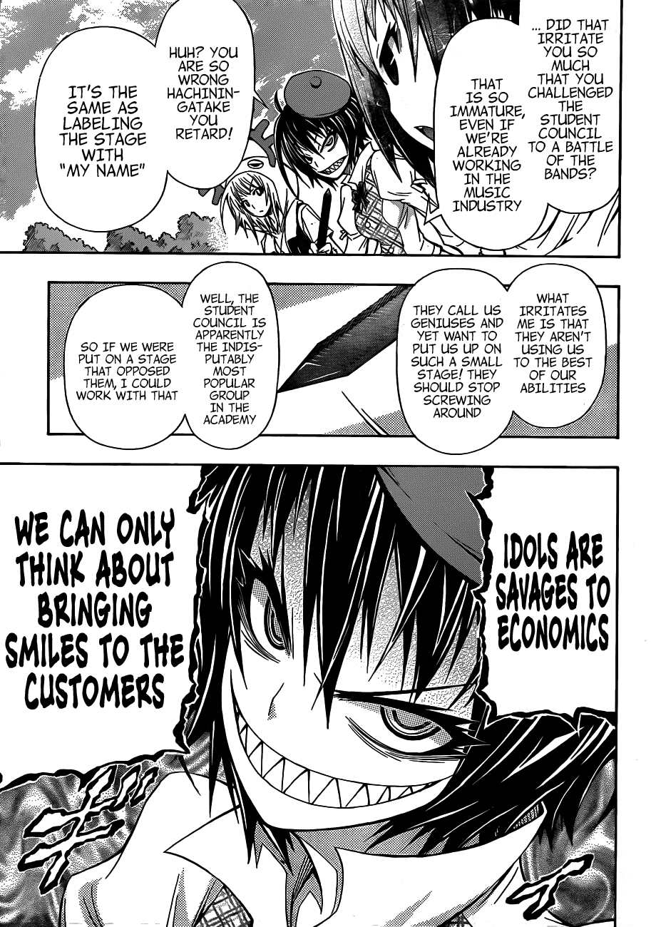 Medaka Box Chapter 134 page 19 - Chapter 134 : The 134th Suggestion - You are the Main Character