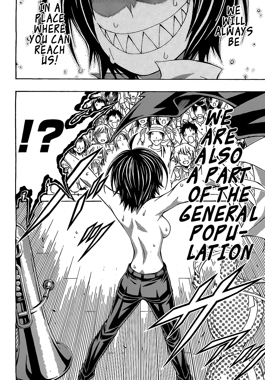 Medaka Box Chapter 135 page 16 - Chapter 135 : The 135th Suggestion - Shout