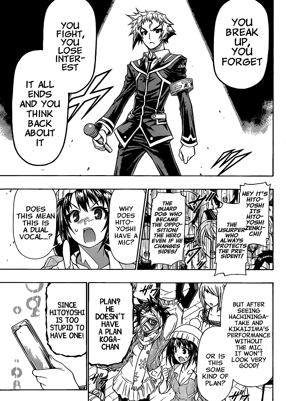 Medaka Box Chapter 136 page 11 - Chapter 136 : The 136th Suggestion - That Song is Definitely