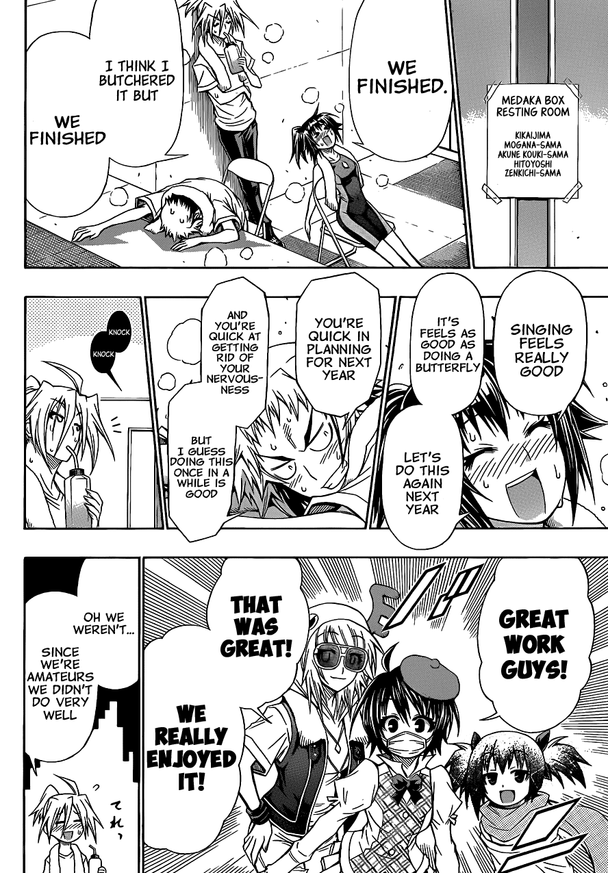 Medaka Box Chapter 136 page 18 - Chapter 136 : The 136th Suggestion - That Song is Definitely