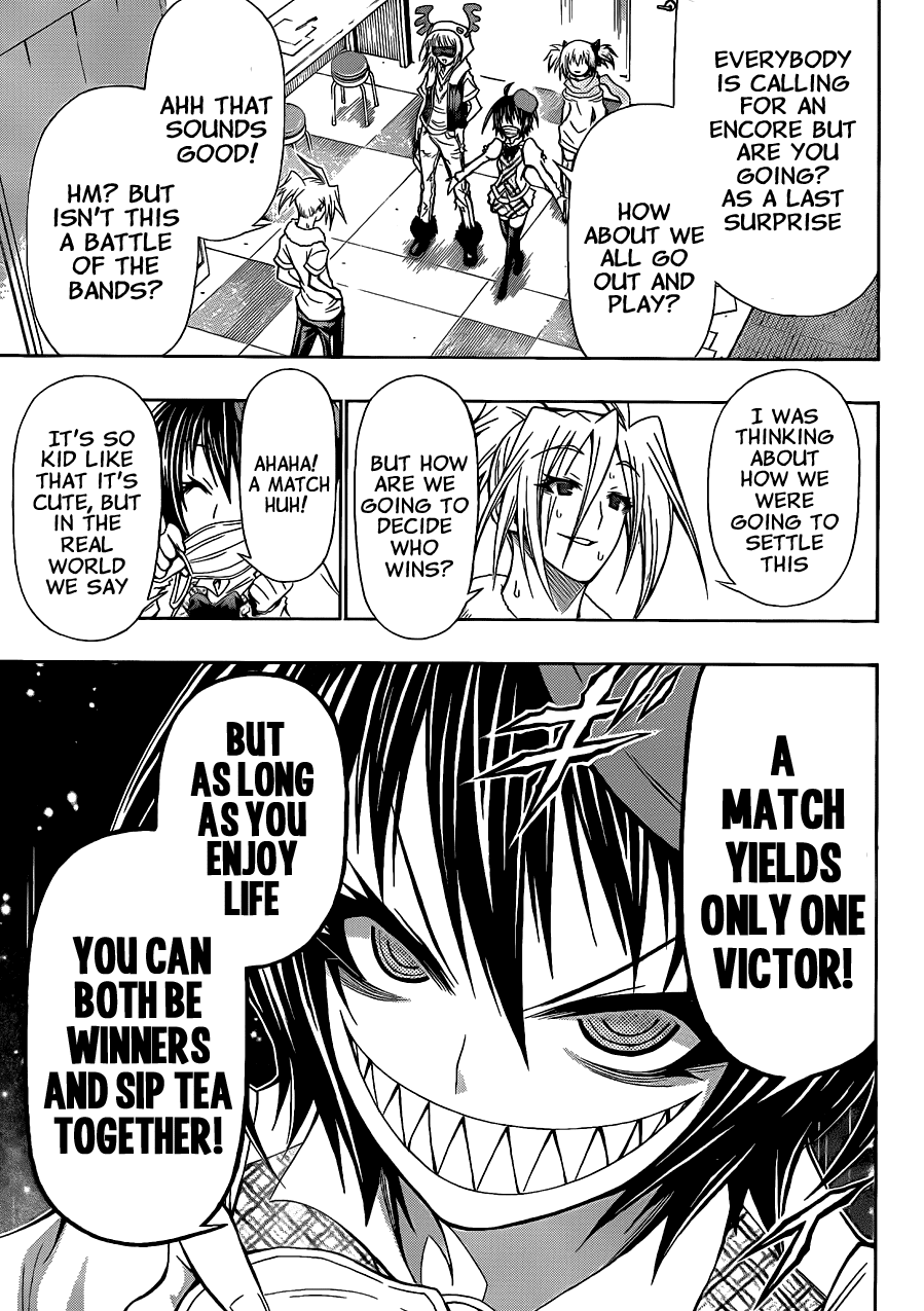 Medaka Box Chapter 136 page 19 - Chapter 136 : The 136th Suggestion - That Song is Definitely