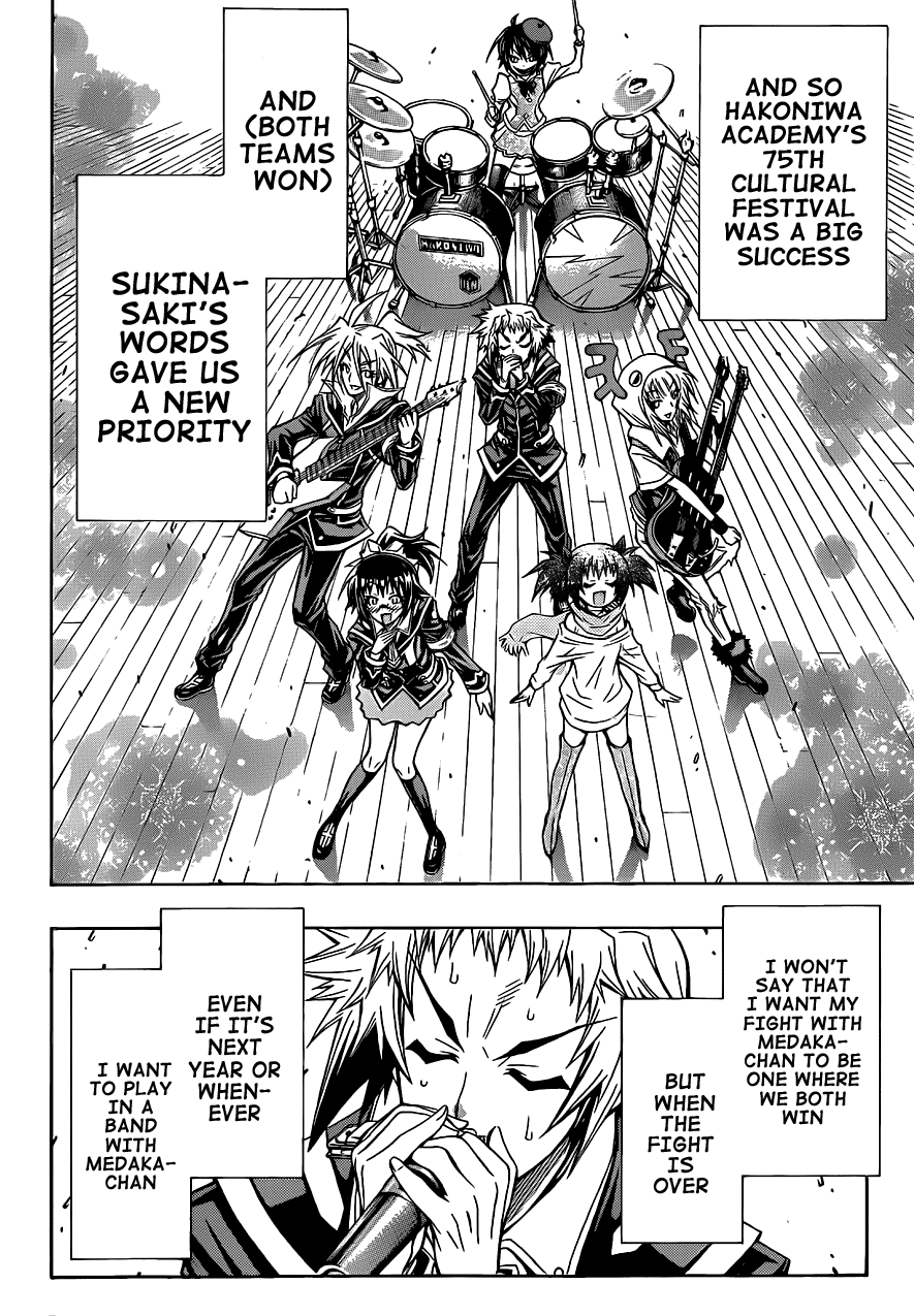 Medaka Box Chapter 136 page 20 - Chapter 136 : The 136th Suggestion - That Song is Definitely