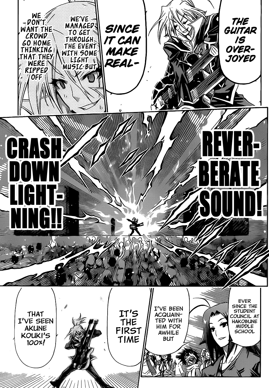 Medaka Box Chapter 136 page 9 - Chapter 136 : The 136th Suggestion - That Song is Definitely
