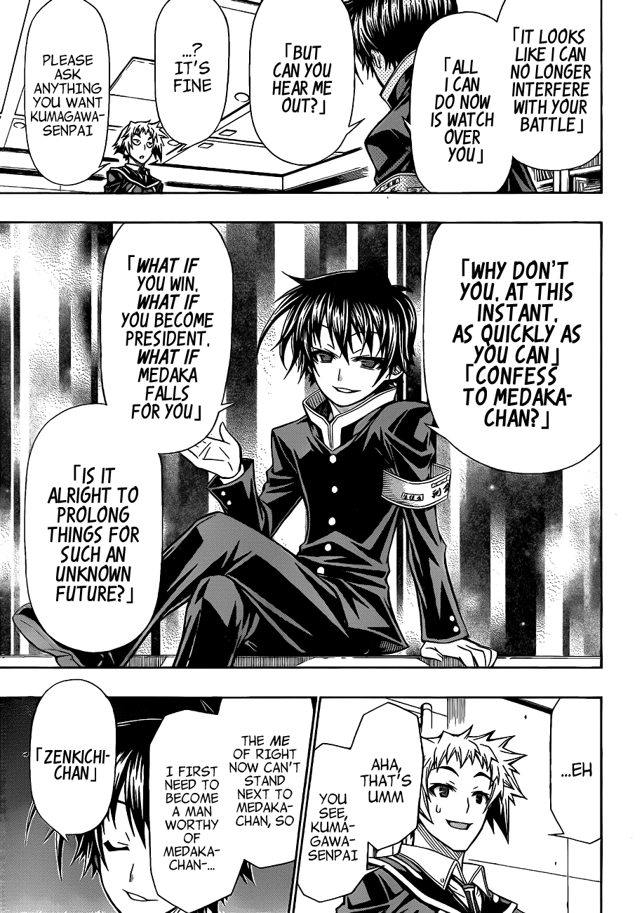 Medaka Box Chapter 137 page 16 - Chapter 137 : The 137th Suggestion - We Will Use the Suggestion Box