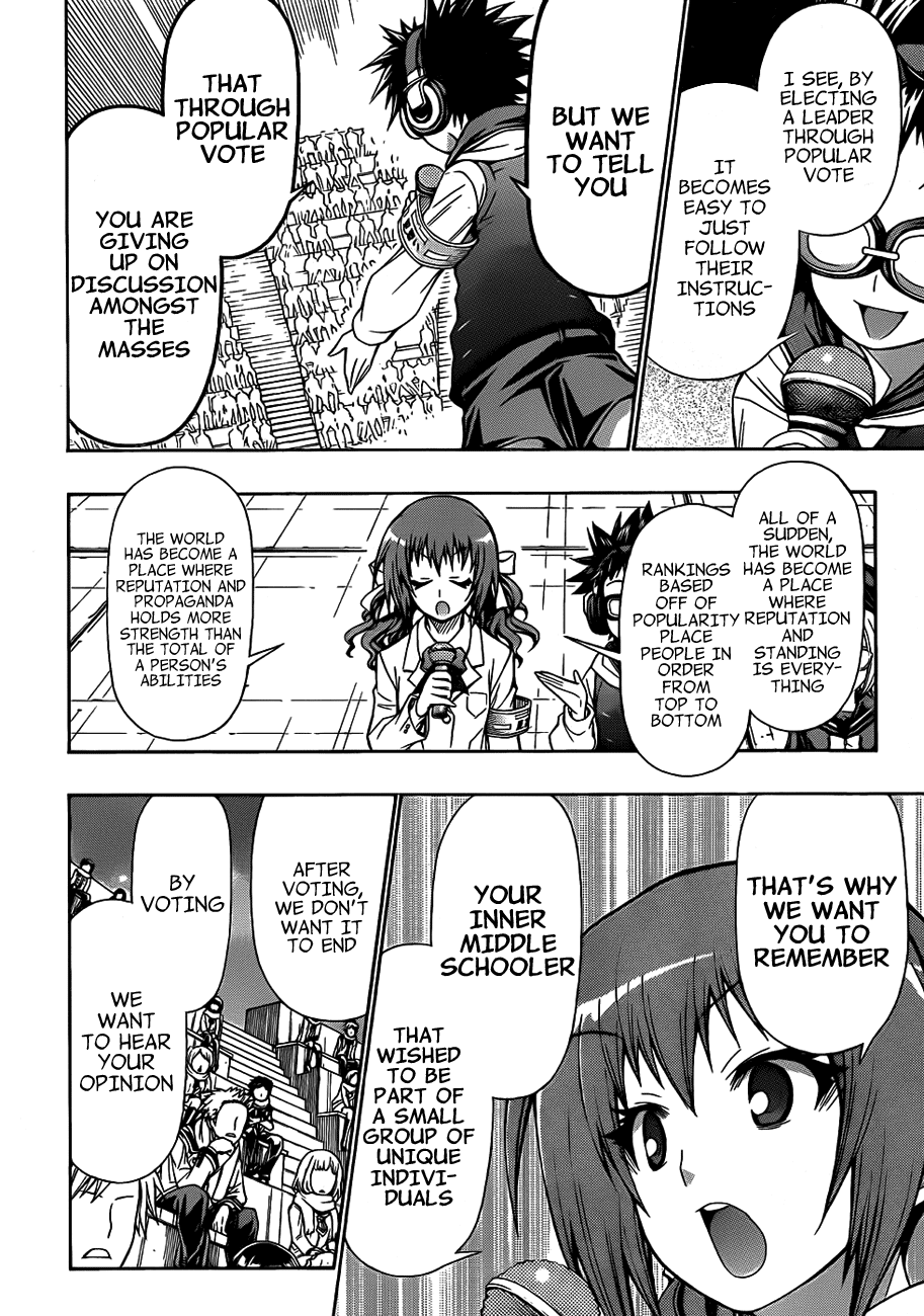 Medaka Box Chapter 138 page 6 - Chapter 138 : The 138th Suggestion - If You Wish to Change Medaka-chan