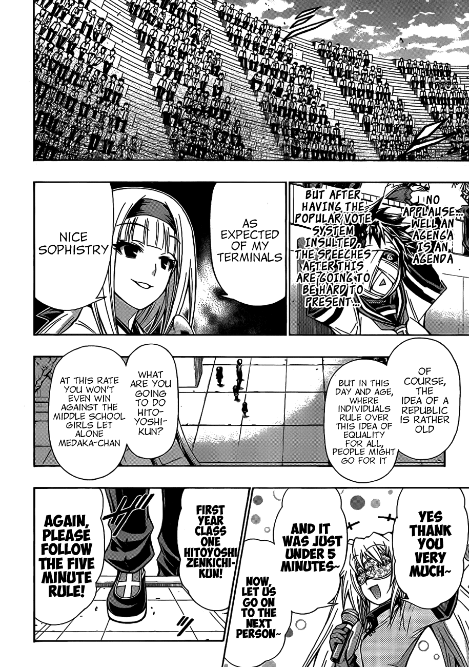 Medaka Box Chapter 138 page 8 - Chapter 138 : The 138th Suggestion - If You Wish to Change Medaka-chan