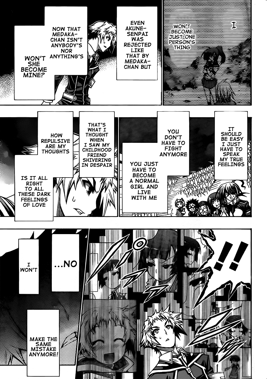 Medaka Box Chapter 139 page 11 - Chapter 139 : The 139th Suggestion - I Thought That It Was Wrong for Me to Live