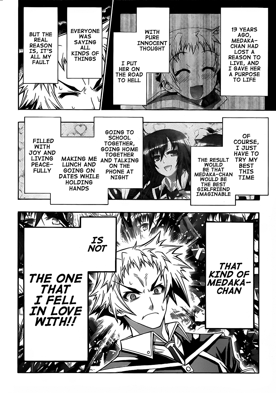Medaka Box Chapter 139 page 12 - Chapter 139 : The 139th Suggestion - I Thought That It Was Wrong for Me to Live