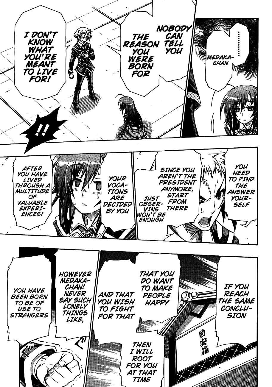 Medaka Box Chapter 139 page 13 - Chapter 139 : The 139th Suggestion - I Thought That It Was Wrong for Me to Live