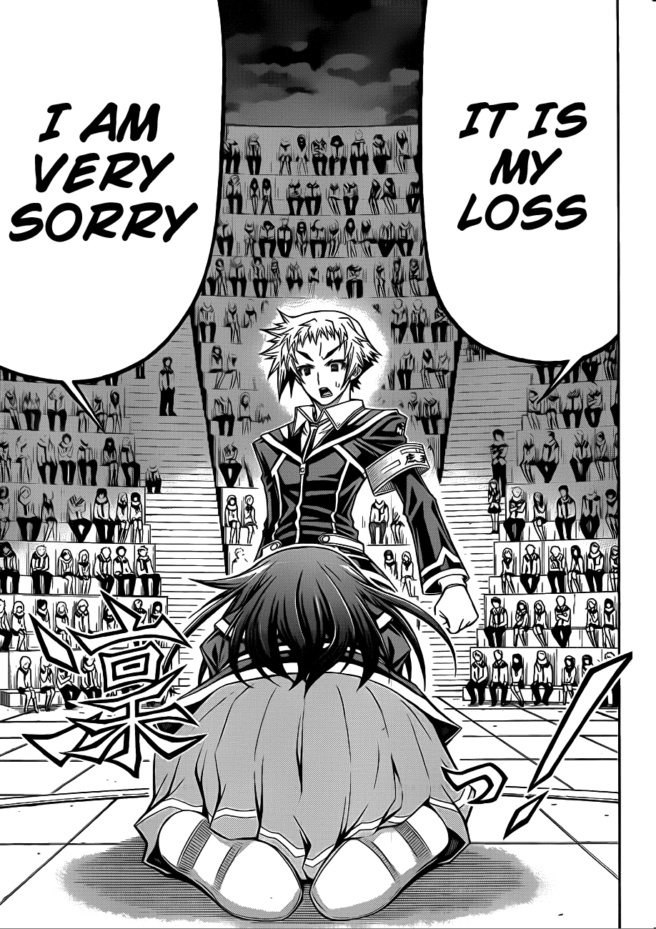 Medaka Box Chapter 139 page 17 - Chapter 139 : The 139th Suggestion - I Thought That It Was Wrong for Me to Live