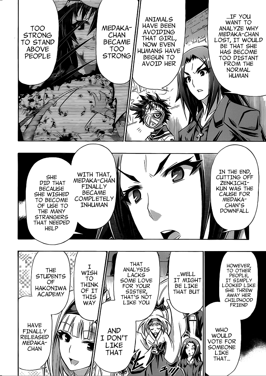 Medaka Box Chapter 139 page 8 - Chapter 139 : The 139th Suggestion - I Thought That It Was Wrong for Me to Live