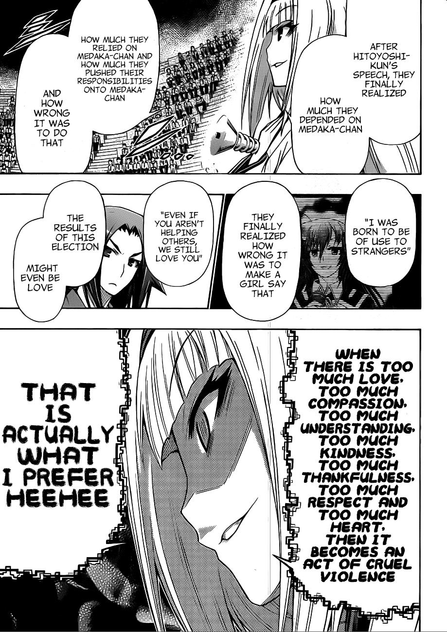 Medaka Box Chapter 139 page 9 - Chapter 139 : The 139th Suggestion - I Thought That It Was Wrong for Me to Live