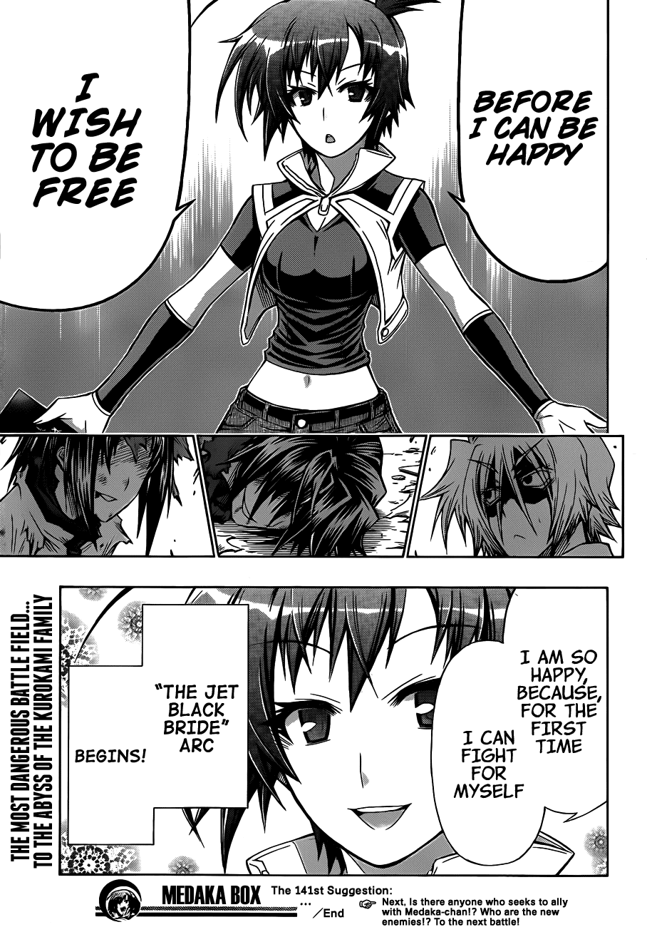 Medaka Box Chapter 141 page 26 - Chapter 141 : The 141st Suggestion - Before I Can be Happy
