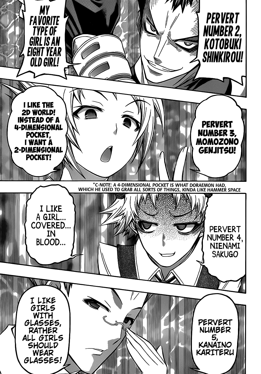 Medaka Box Chapter 142 page 11 - Chapter 142 : The 142nd Suggestion - My Opponents Lack Nothing