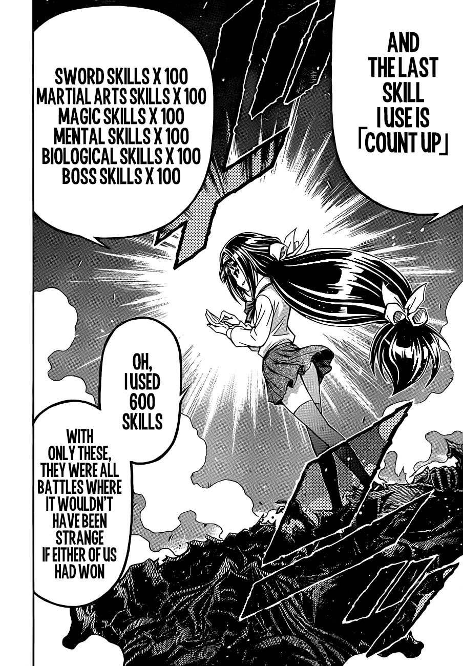 Medaka Box Chapter 143 page 10 - Chapter 143 : The 143rd Suggestion - No, It's Not for That Reason