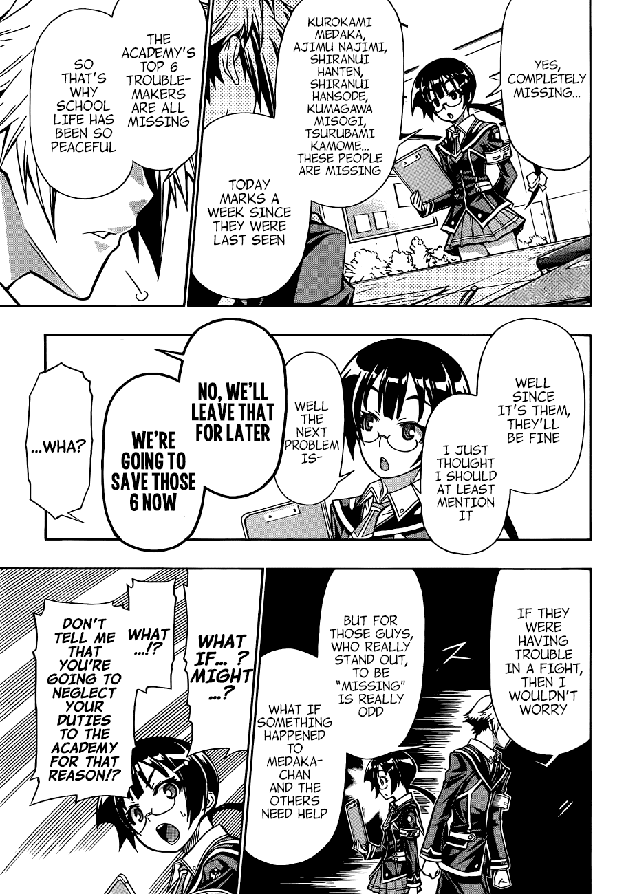 Medaka Box Chapter 143 page 18 - Chapter 143 : The 143rd Suggestion - No, It's Not for That Reason