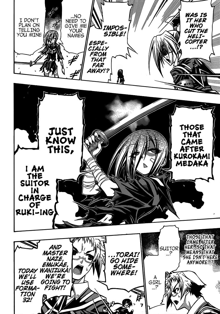 Medaka Box Chapter 144 page 8 - Chapter 144 : The 144th Suggestion - Hakoniwa Academy's 100th Student Council Comm...