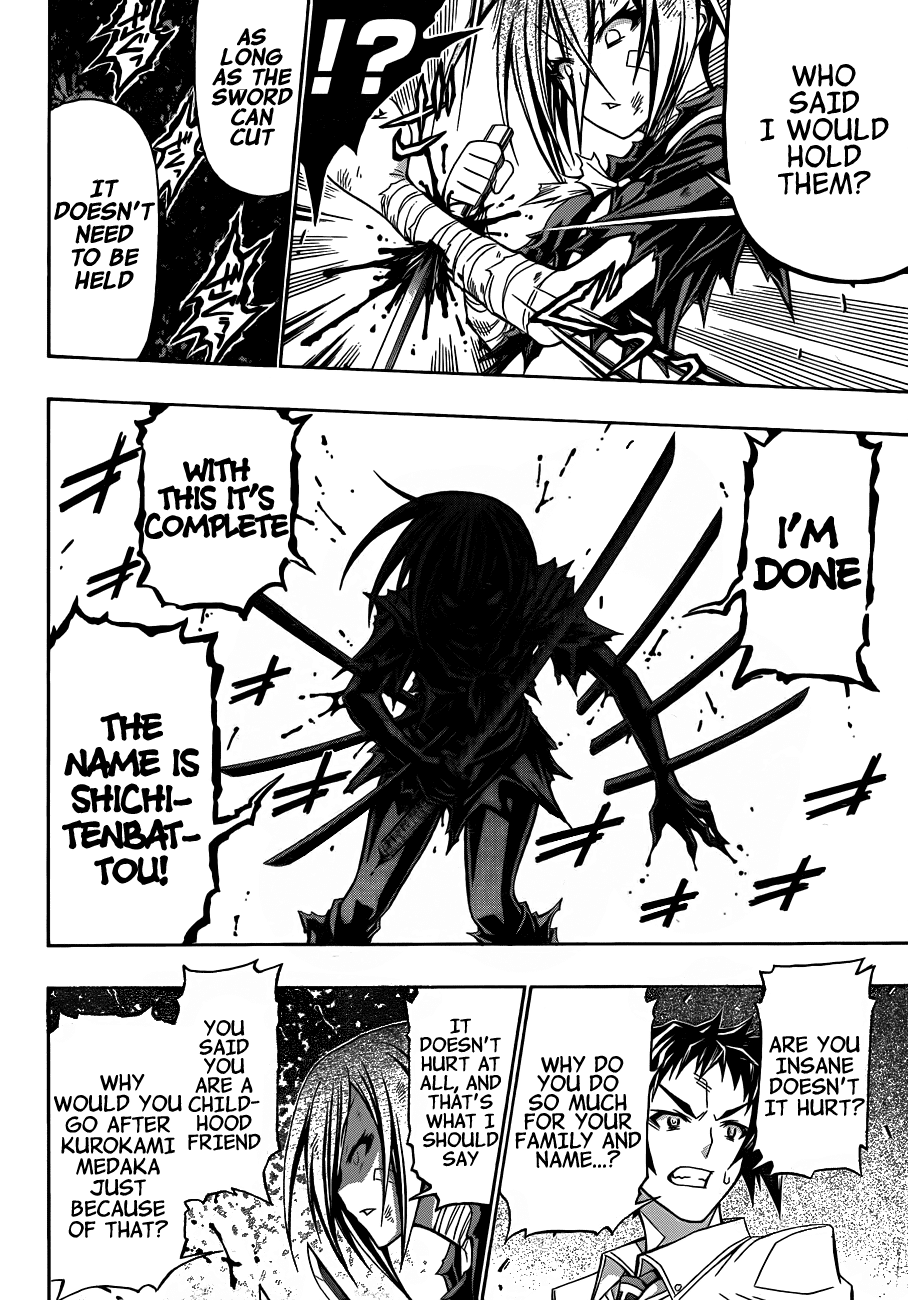 Medaka Box Chapter 145 page 12 - Chapter 145 : The 145th Suggestion - Will Still Be Alive Tomorrow