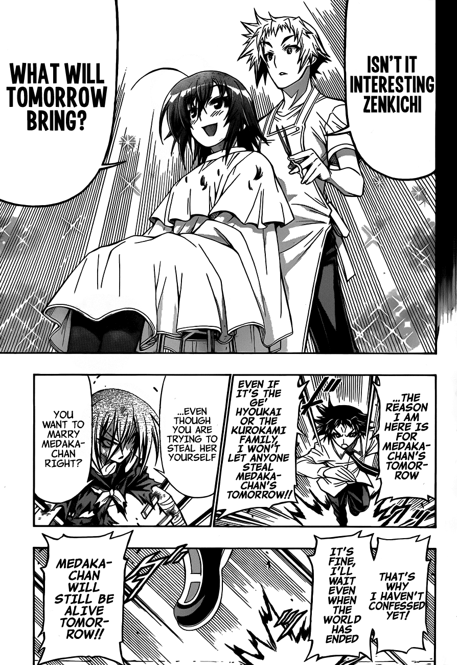 Medaka Box Chapter 145 page 15 - Chapter 145 : The 145th Suggestion - Will Still Be Alive Tomorrow