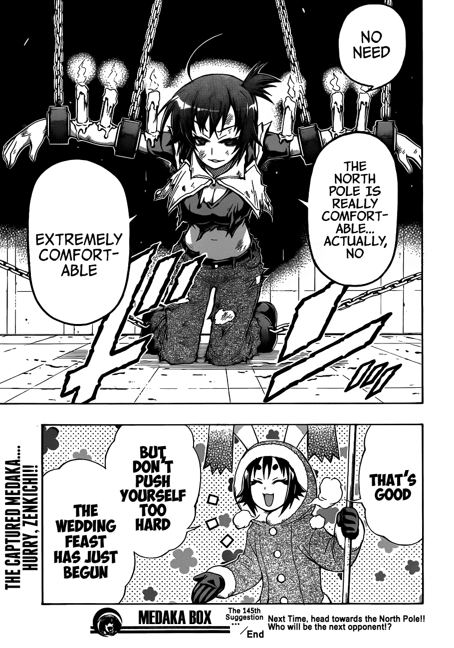 Medaka Box Chapter 145 page 23 - Chapter 145 : The 145th Suggestion - Will Still Be Alive Tomorrow