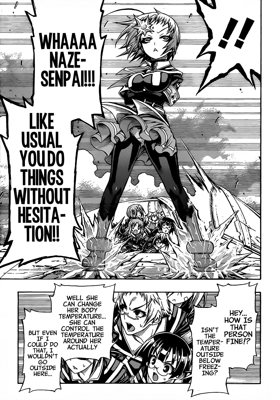 Medaka Box Chapter 146 page 17 - Chapter 146 : The 146th Suggestion - I Didn't Mean to Laugh