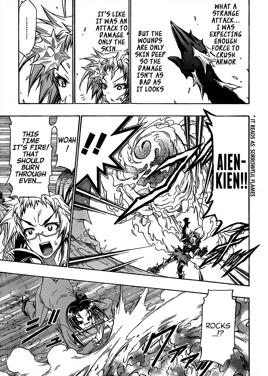 Medaka Box Chapter 147 page 11 - Chapter 147 : The 147th Suggestion - Feels Like Your Luck Is at an All Time Low