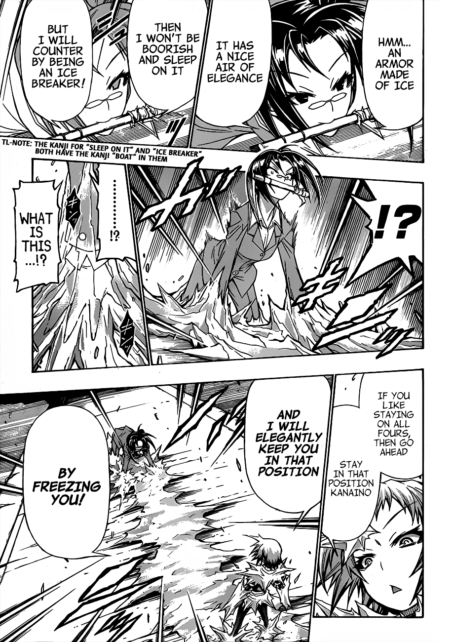 Medaka Box Chapter 147 page 5 - Chapter 147 : The 147th Suggestion - Feels Like Your Luck Is at an All Time Low