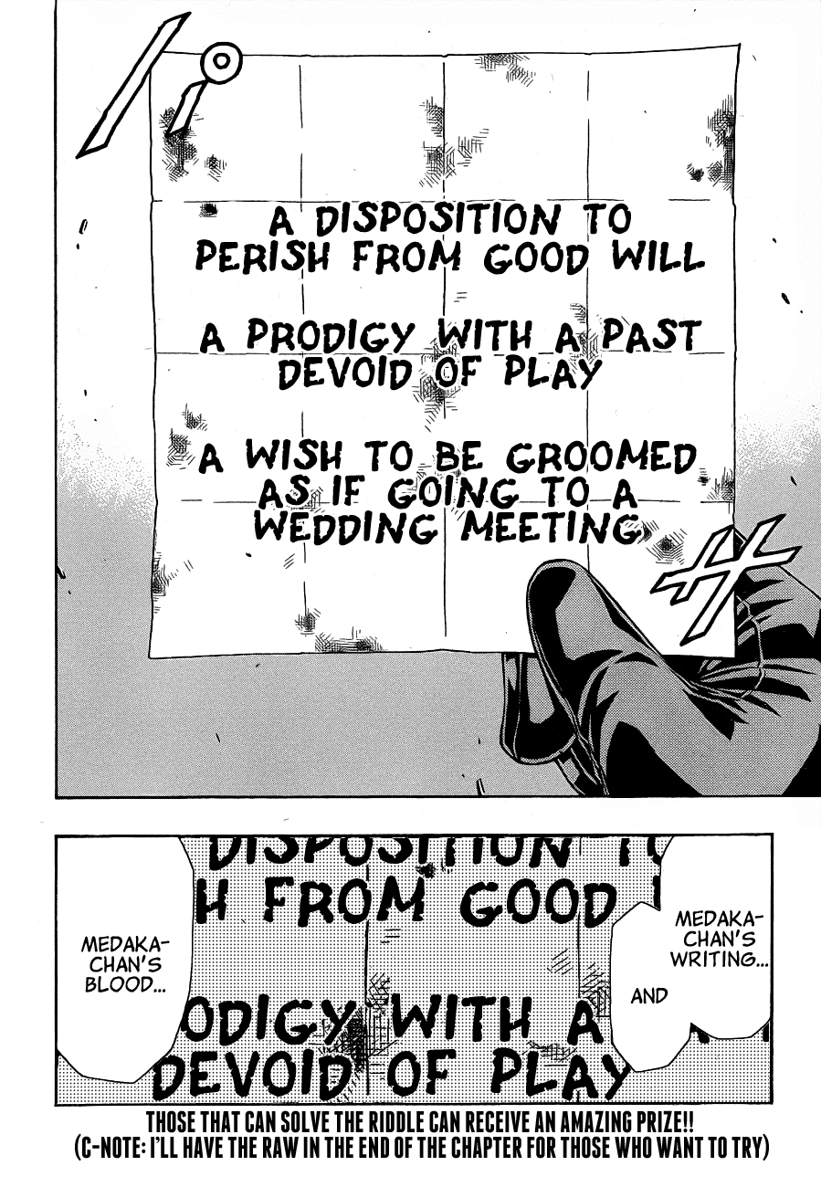 Medaka Box Chapter 149 page 10 - Chapter 149 : The 149th Suggestion - Why Did I Come Here?