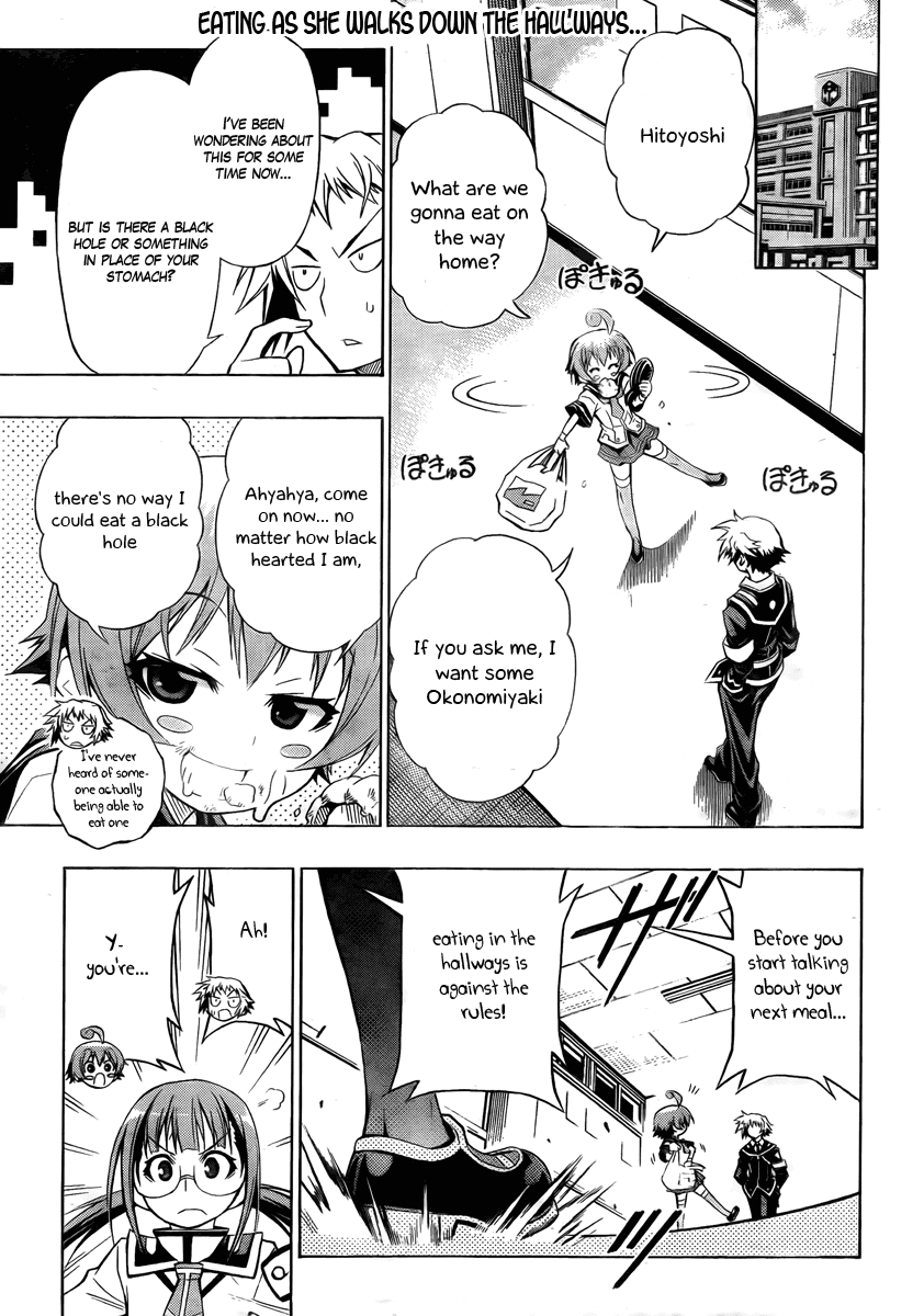 Medaka Box Chapter 15 page 1 - Chapter 15 : The 15th Suggestion - Butting Heads