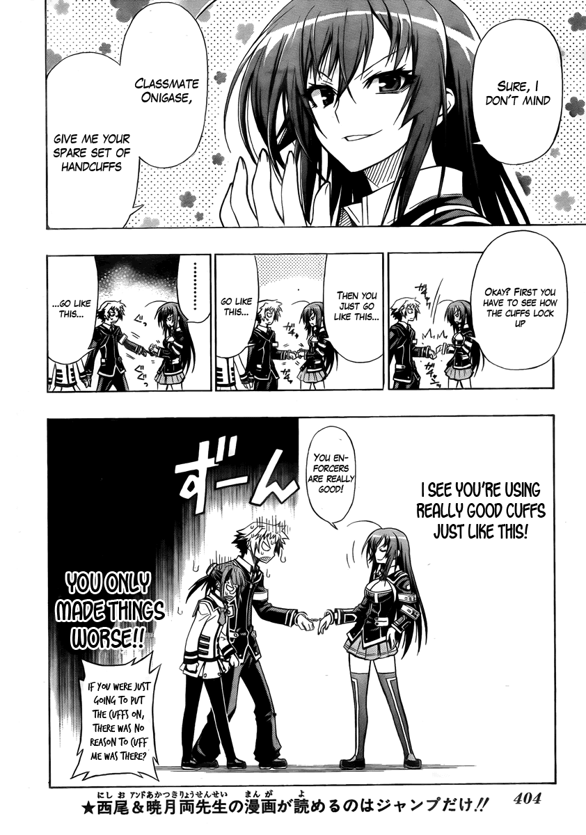 Medaka Box Chapter 15 page 10 - Chapter 15 : The 15th Suggestion - Butting Heads
