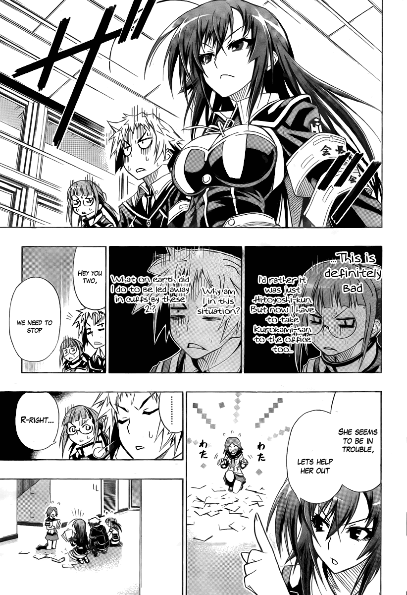 Medaka Box Chapter 15 page 11 - Chapter 15 : The 15th Suggestion - Butting Heads